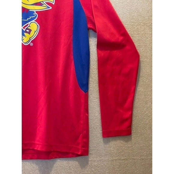 KU Jayhawks Shirt Men's Large Long Sleeve - Picture 5 of 12